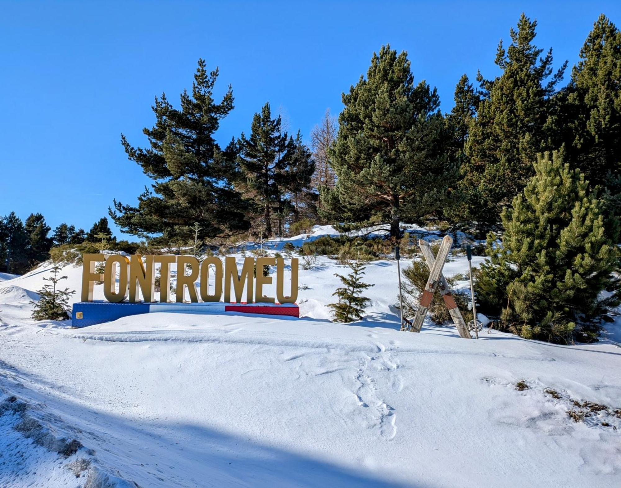 Ferienwohnung Le Ptit Cocon Font-Romeu-Odeillo-Via Exterior foto