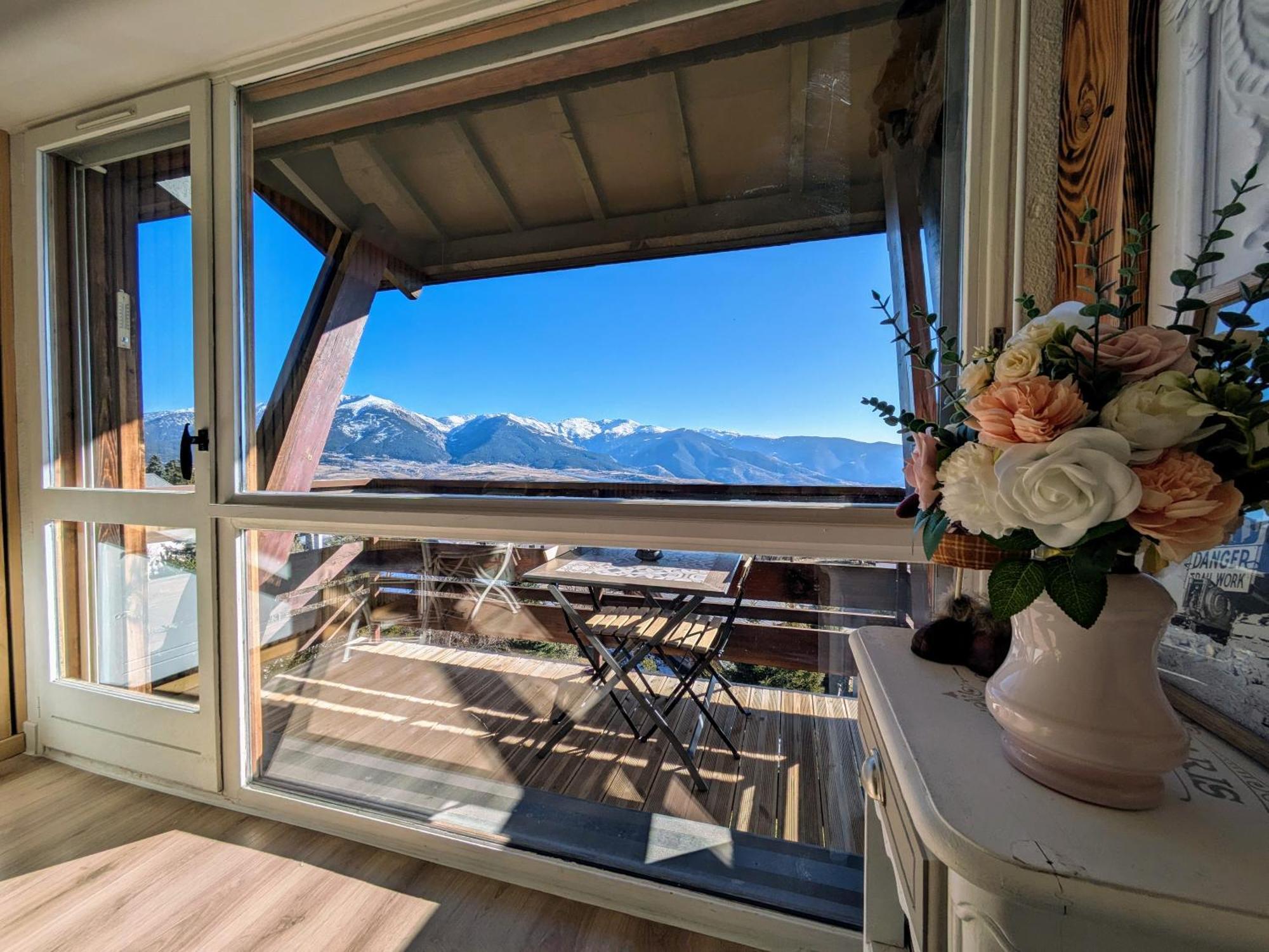 Ferienwohnung Le Ptit Cocon Font-Romeu-Odeillo-Via Exterior foto